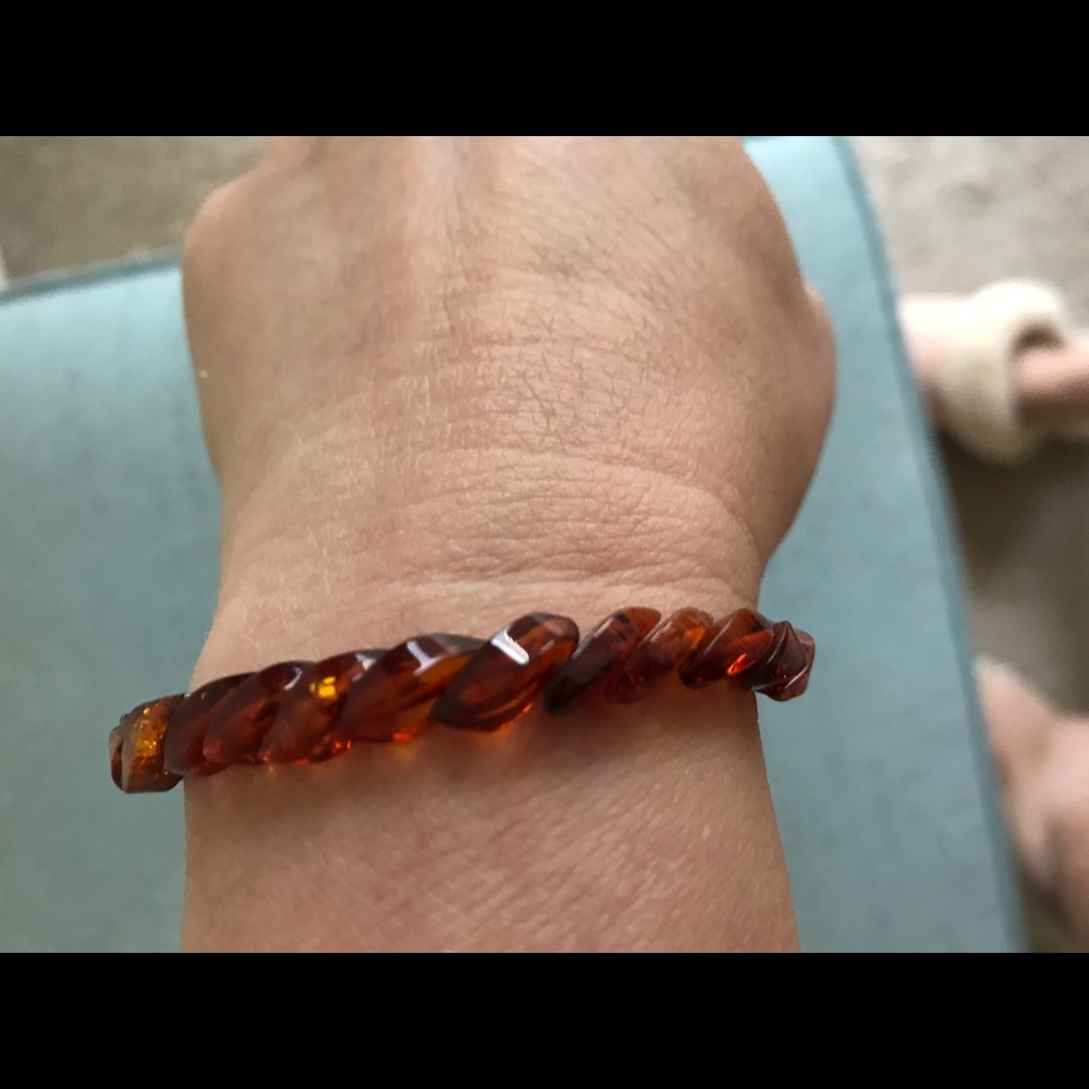 Amber genuine bracelet